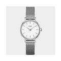 Watch Boho Chic Petite Mesh - Silver White / Silver