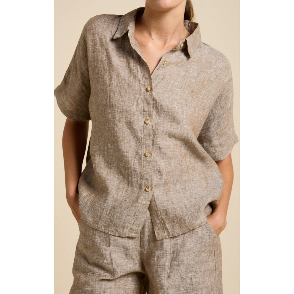 Top Bondi Shirt - Chocolate
