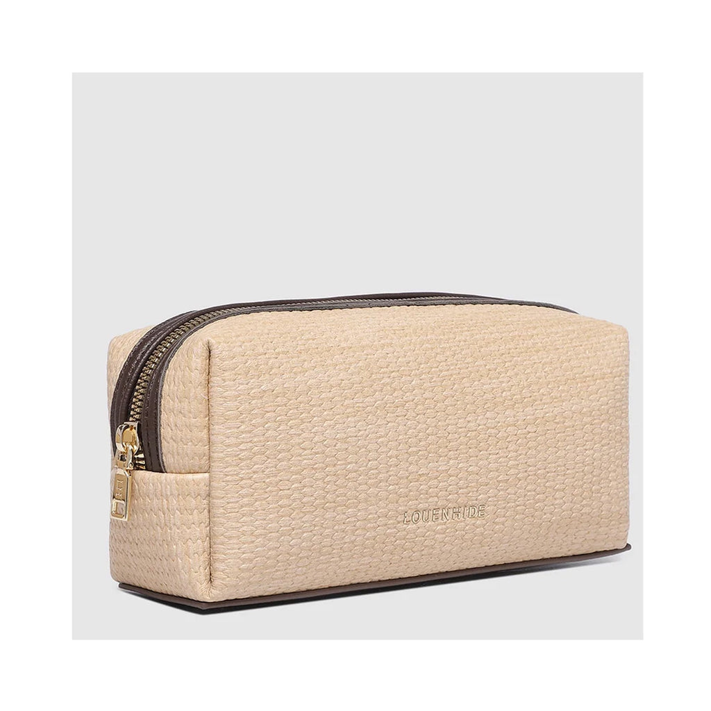 Makeup Bag Brianna - Natural & Tan