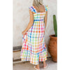 Dress Maxi Gelato Check