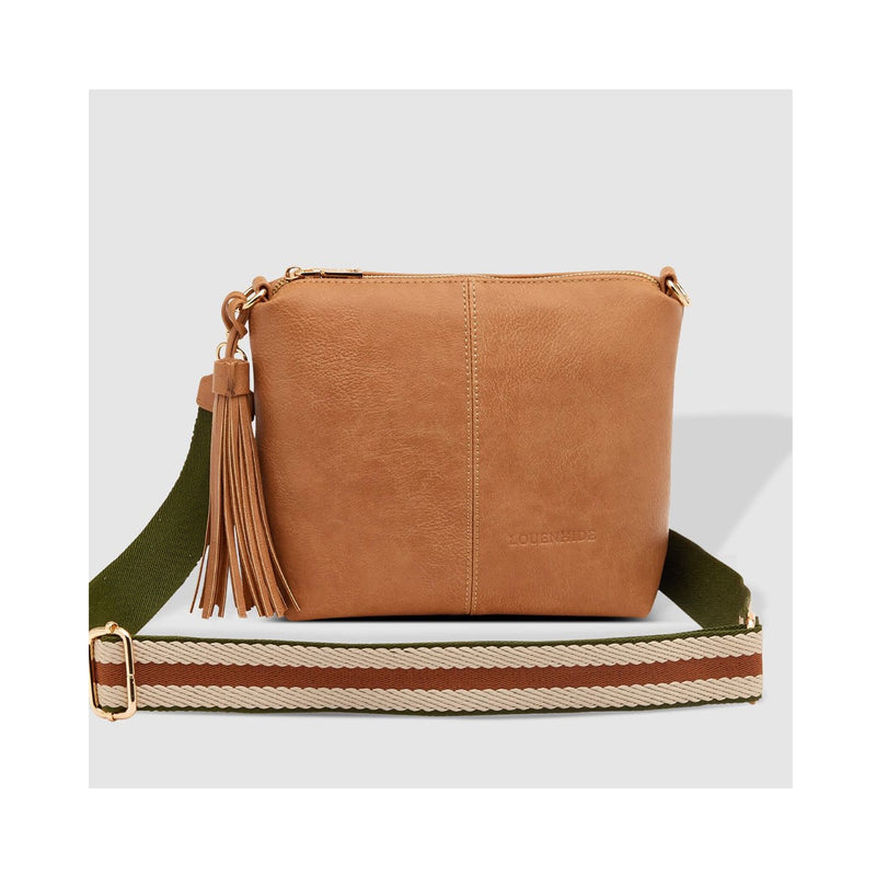 Bag Crossbody Kasey Stripe - Camel