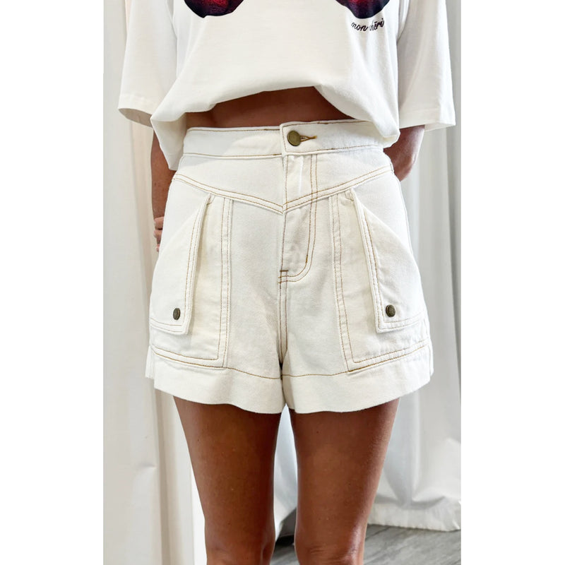 Short Flip Pocket Sand