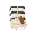 Throw Wide Stripe - Dark Slate