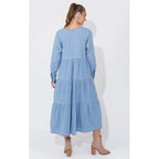 Dress Austin Denim Maxi - Denim