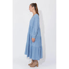 Dress Austin Denim Maxi - Denim