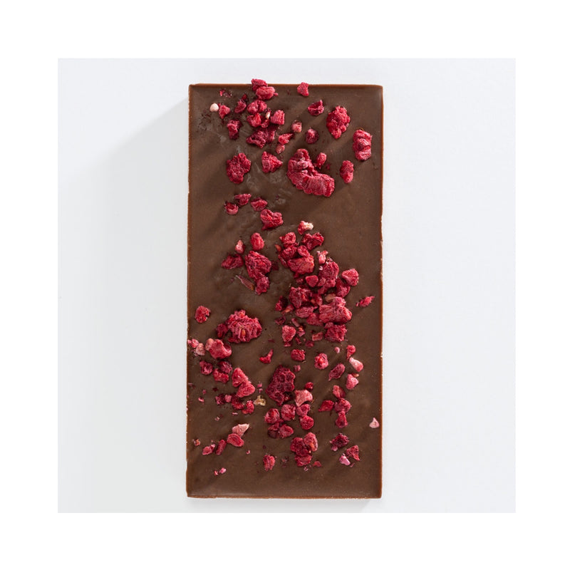 Milk Chocolate Bar 50g - Raspberry