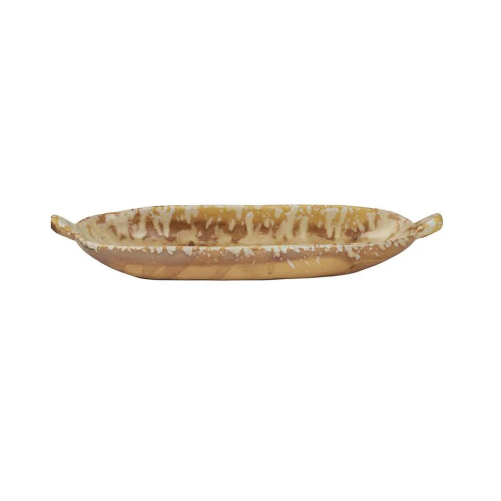 Dish Matera Ceramic - Olive