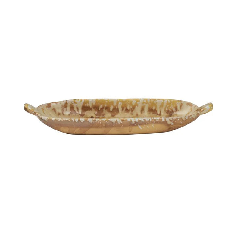 Dish Matera Ceramic - Olive