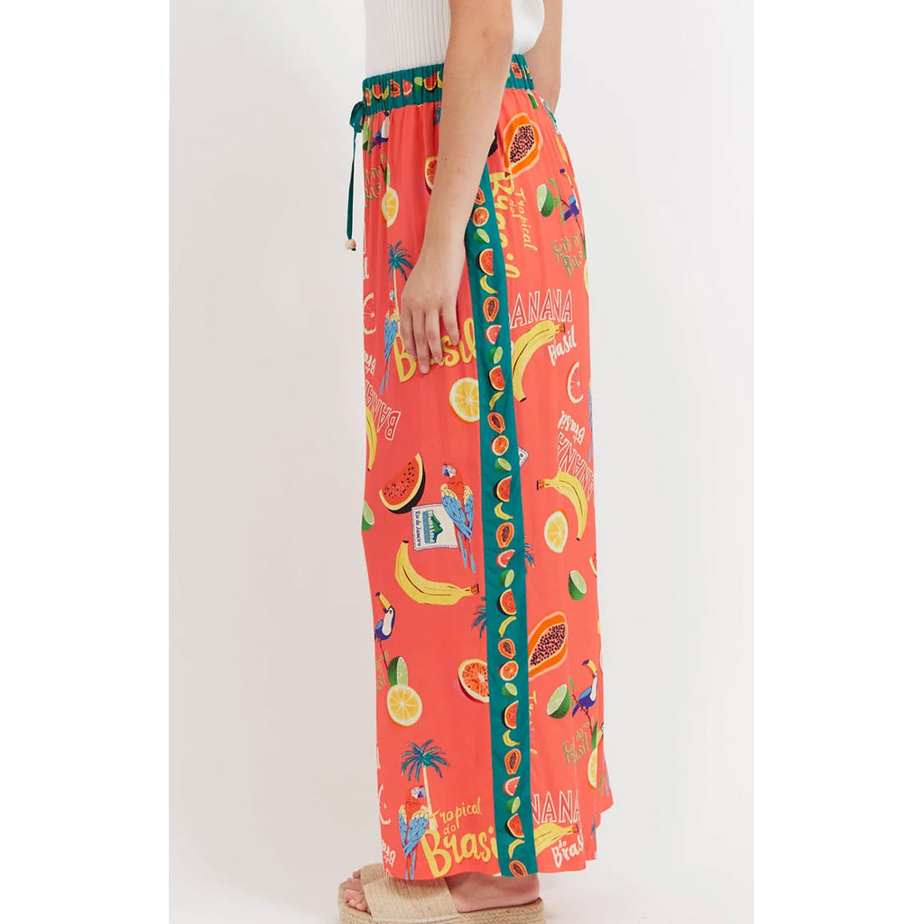 Pant Cabana - Brasil Coral