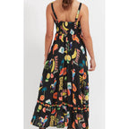 Dress Cabana Tank Maxi - Brasil Black