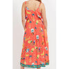 Dress Cabana Tie - Brasil Coral