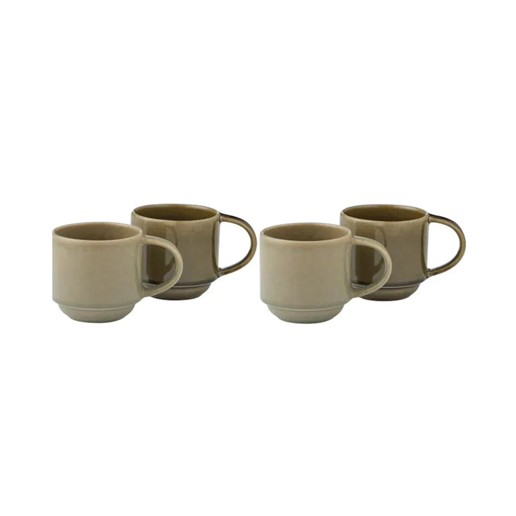 Mug Set 4 Calice - Olive
