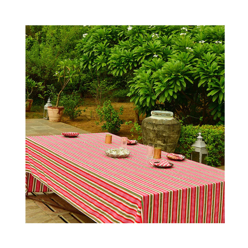 Tablecloth Calypso Stripe 8 Seater