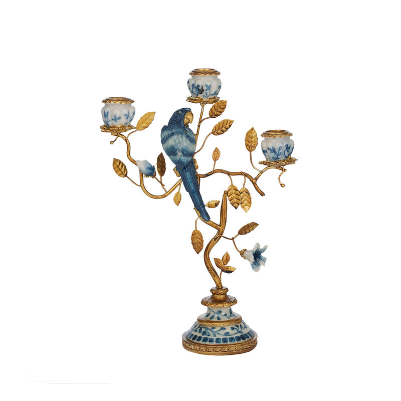 Candelabra Polly Parrot