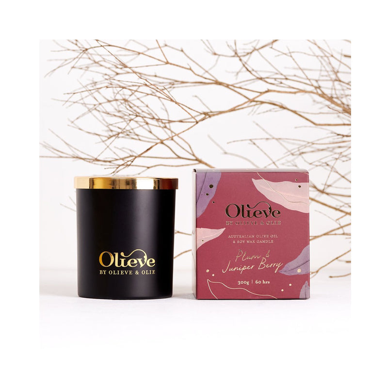 Candle 300g - Plum & Juniper Berry