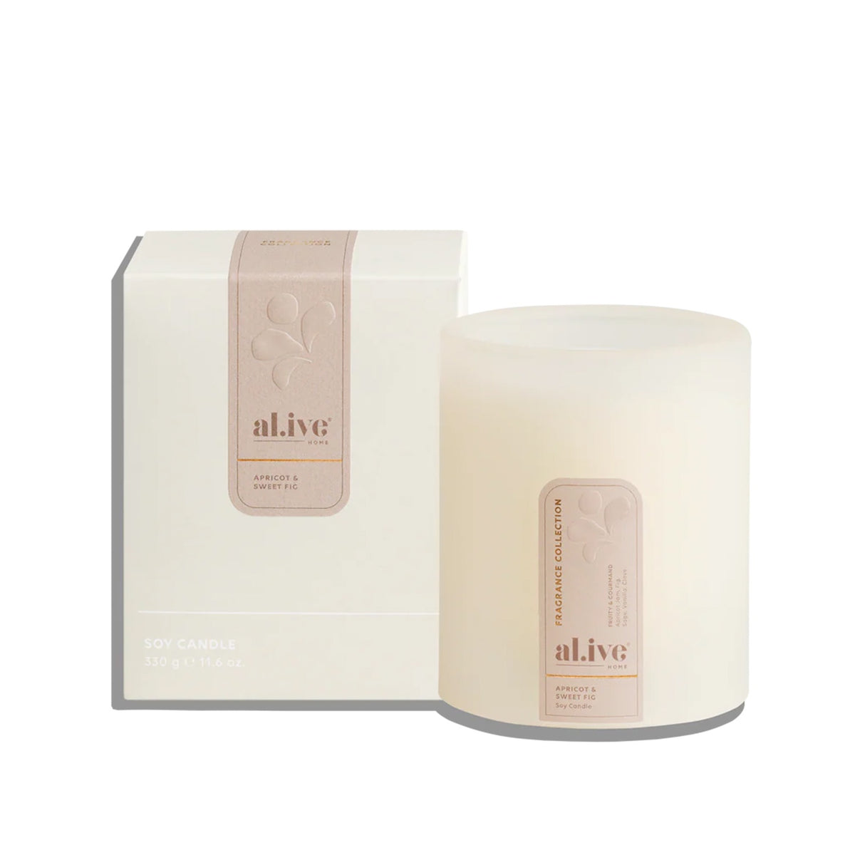 Candle Soy - Apricot & Sweet Fig