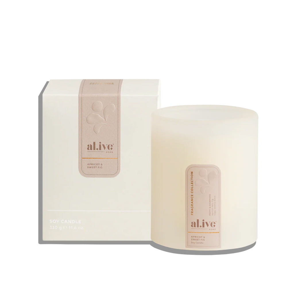 Candle Soy - Apricot & Sweet Fig