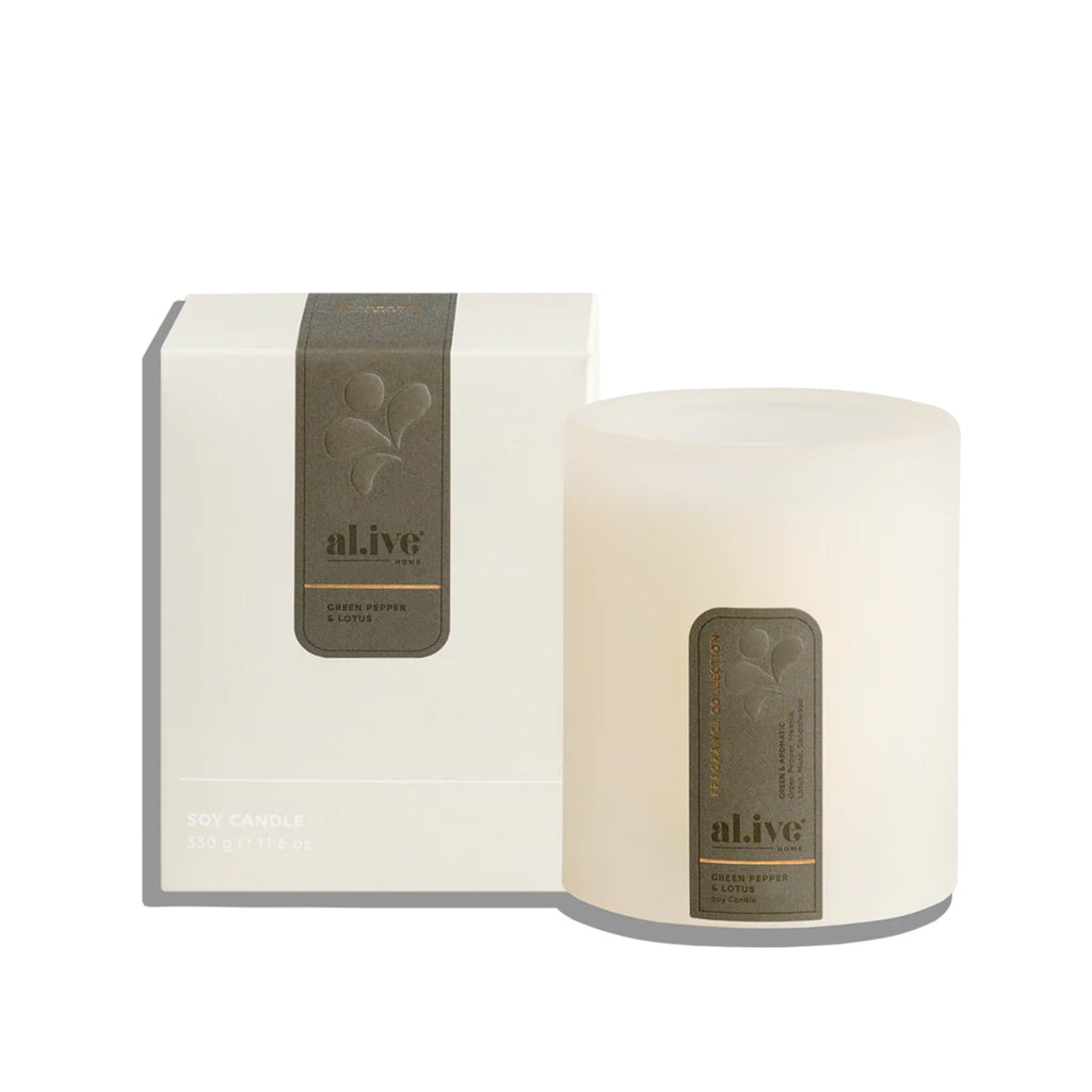 Candle Soy - Green Pepper & Lotus