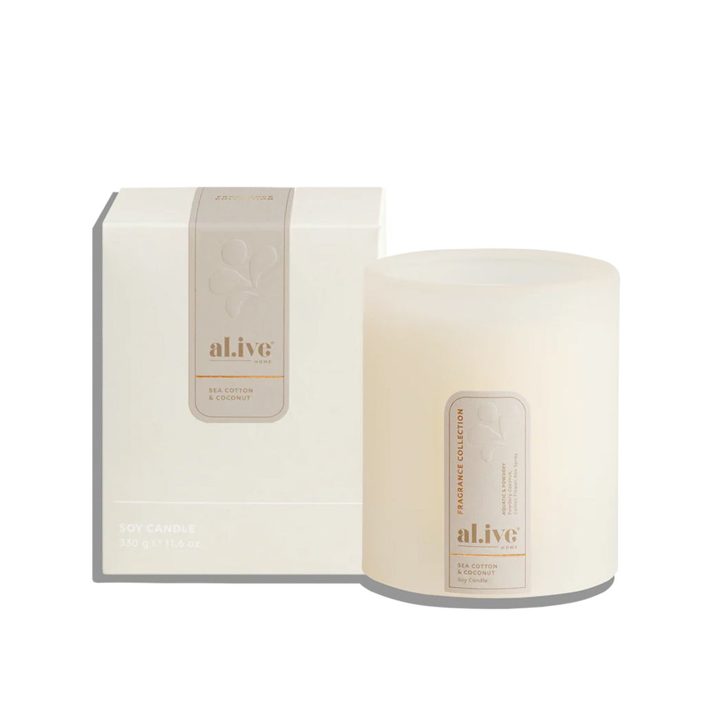 Candle Soy - Sea Cotton & Coconut