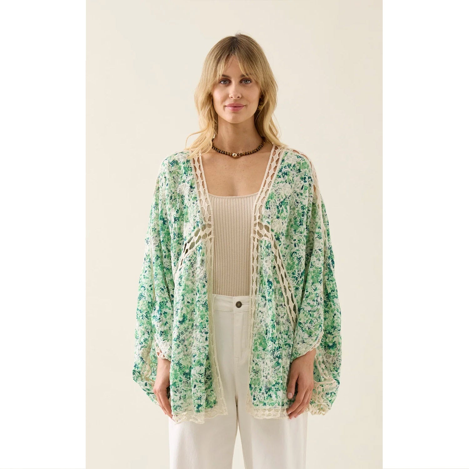 Cape Oline Lace OS - Jasmine