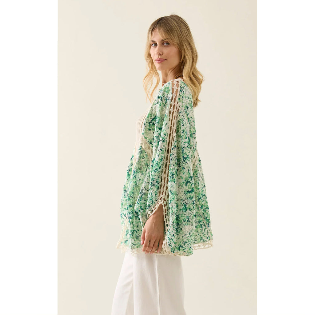 Cape Oline Lace OS - Jasmine