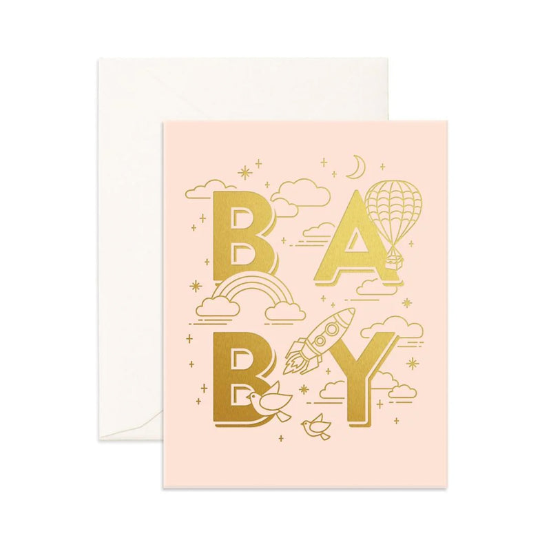 Card Baby Universe Cream