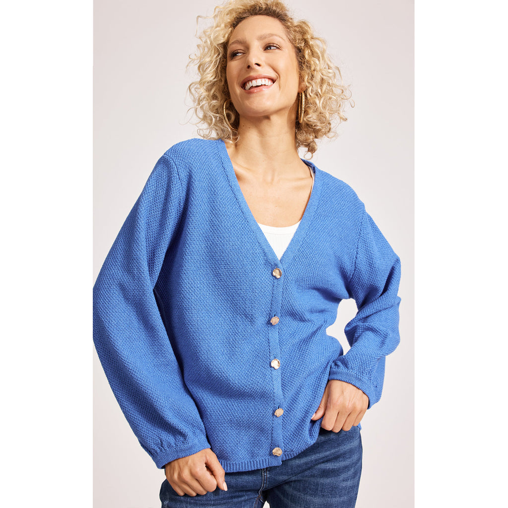 Cardigan Artemis Knit - Aegean