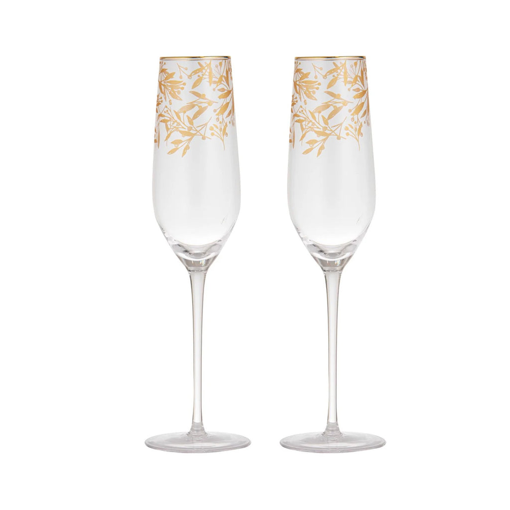 Champagne Flute 2pk Comet