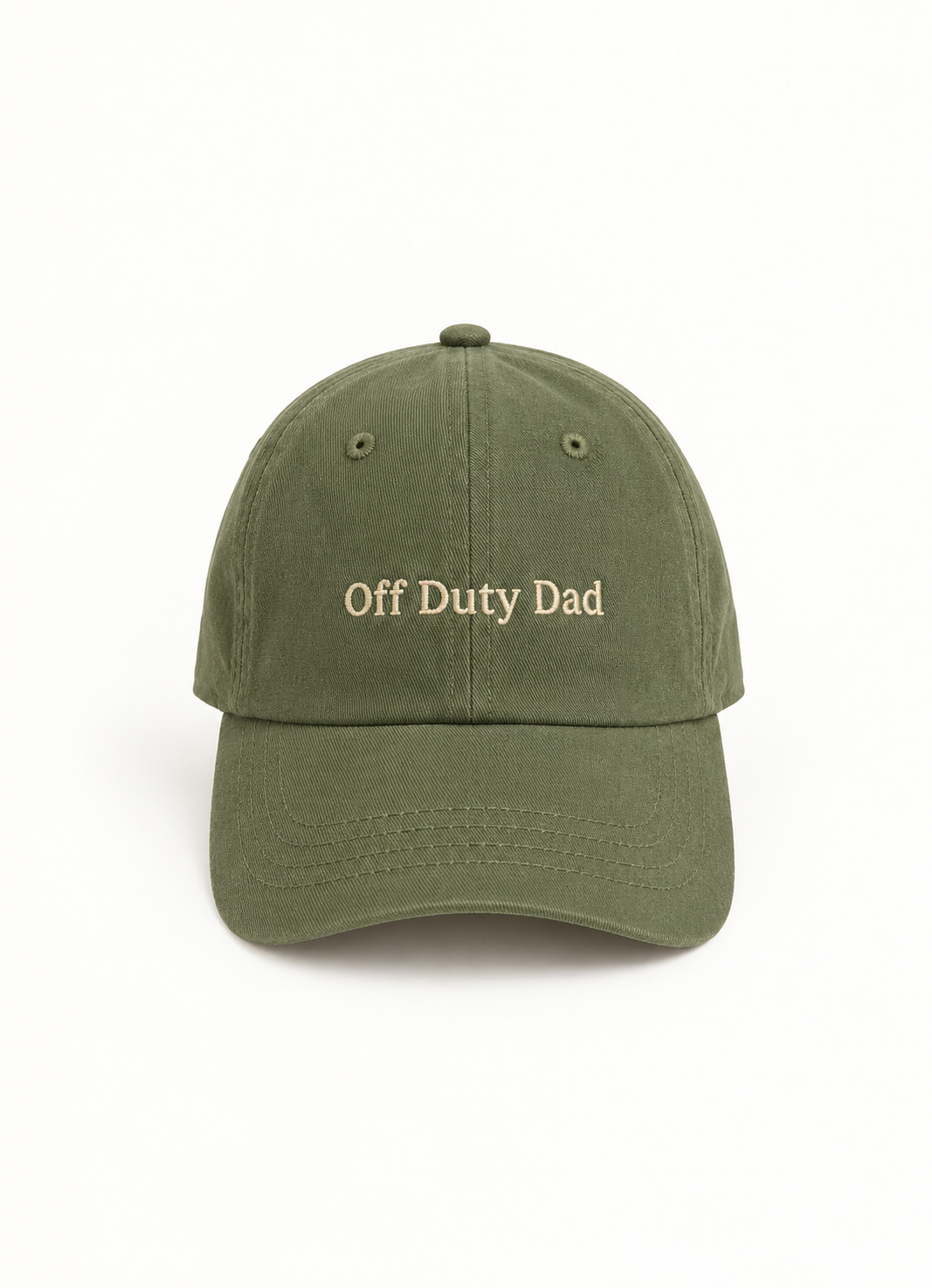 Cap - Off Duty Dad - Green