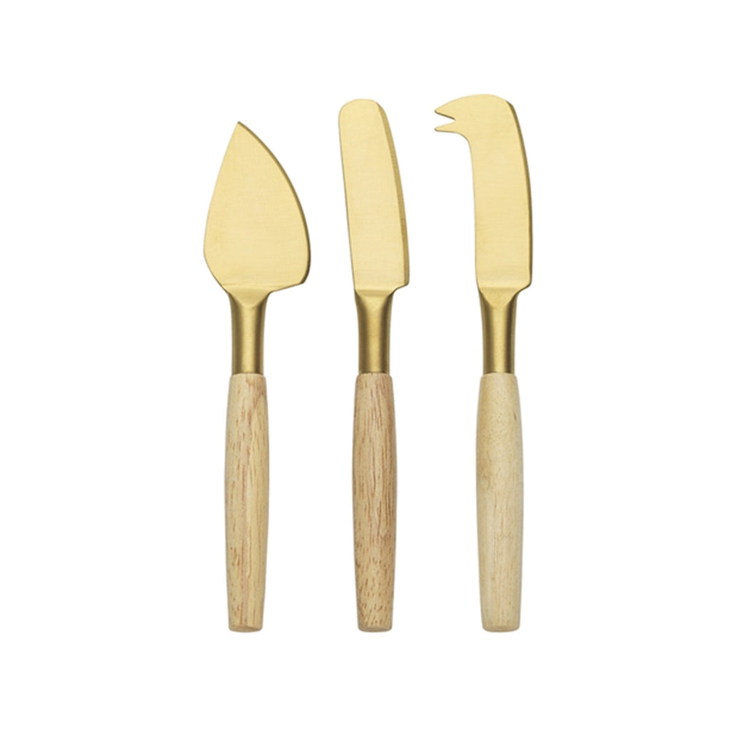 Cheese Knife Set Alto - Gold