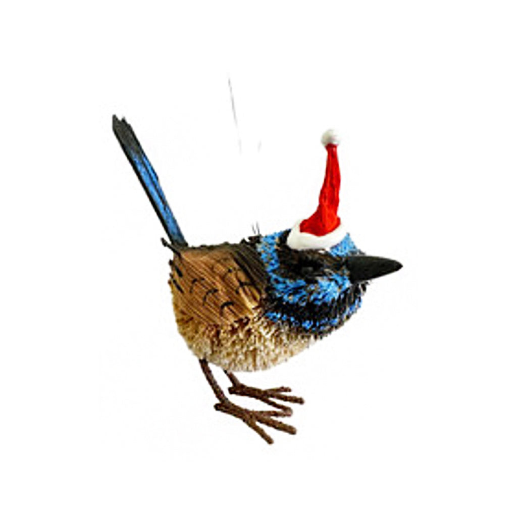 Christmas Ornament - Blue Wren