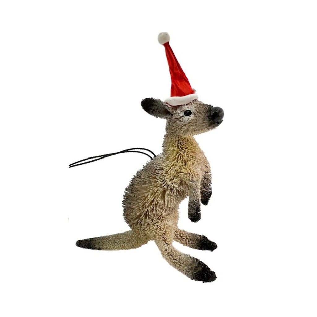 Christmas Ornament - Kangaroo Grey