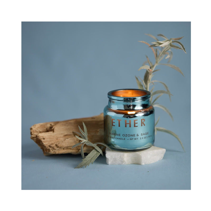 Candle Chroma Blue - Sea Salt & Sage
