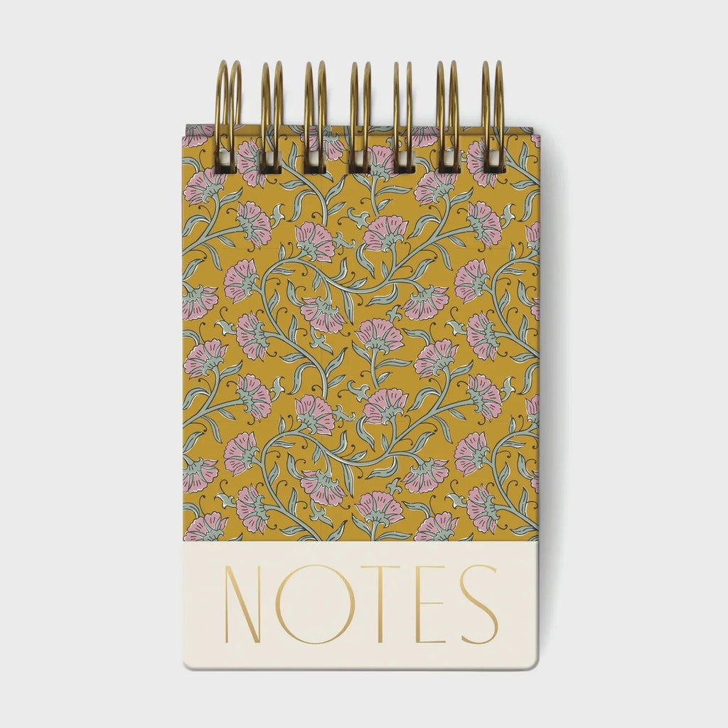 Notepad Chunky - Green Vintage Floral