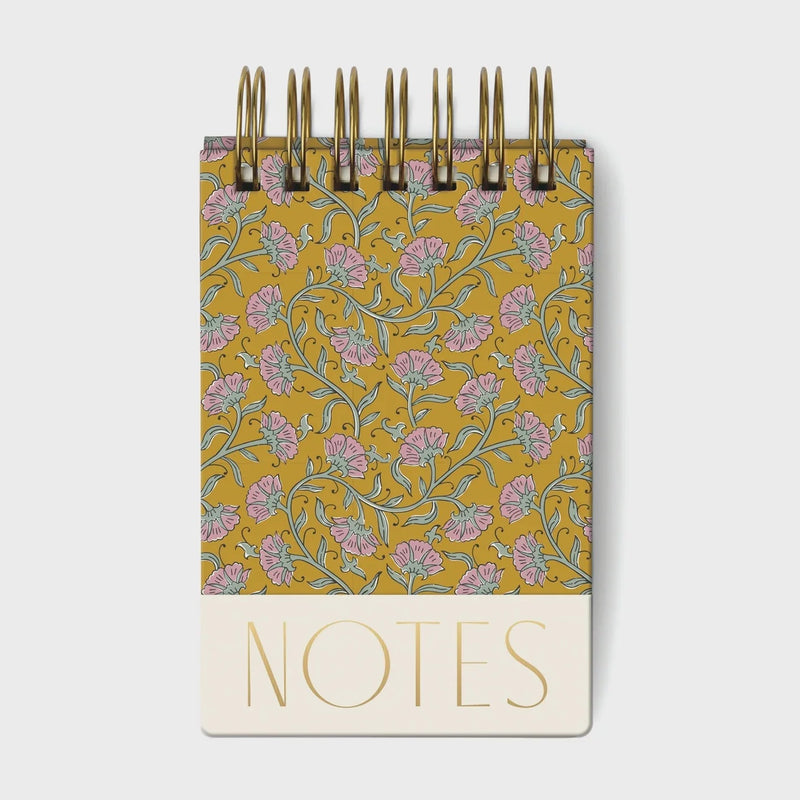 Notepad Chunky - Green Vintage Floral