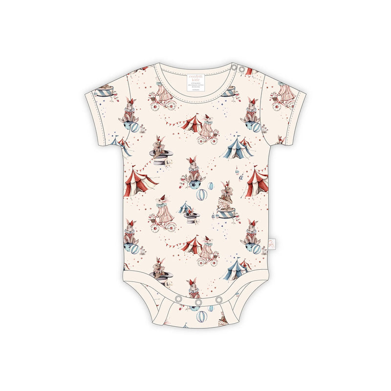 Bodysuit Bamboo - Circus Bunnies