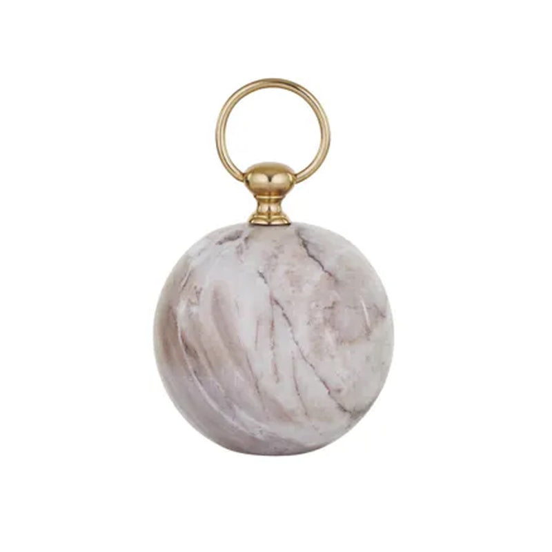 Door Stop Sphere Marble - Nude