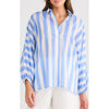 Top Cliffside Shirt - Blue Stripe