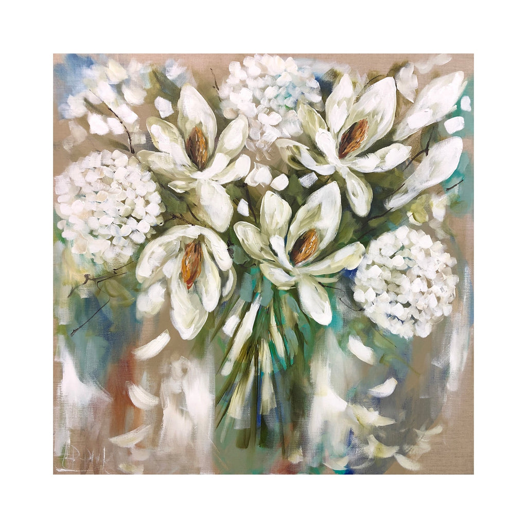 Coaster White Hydrangea