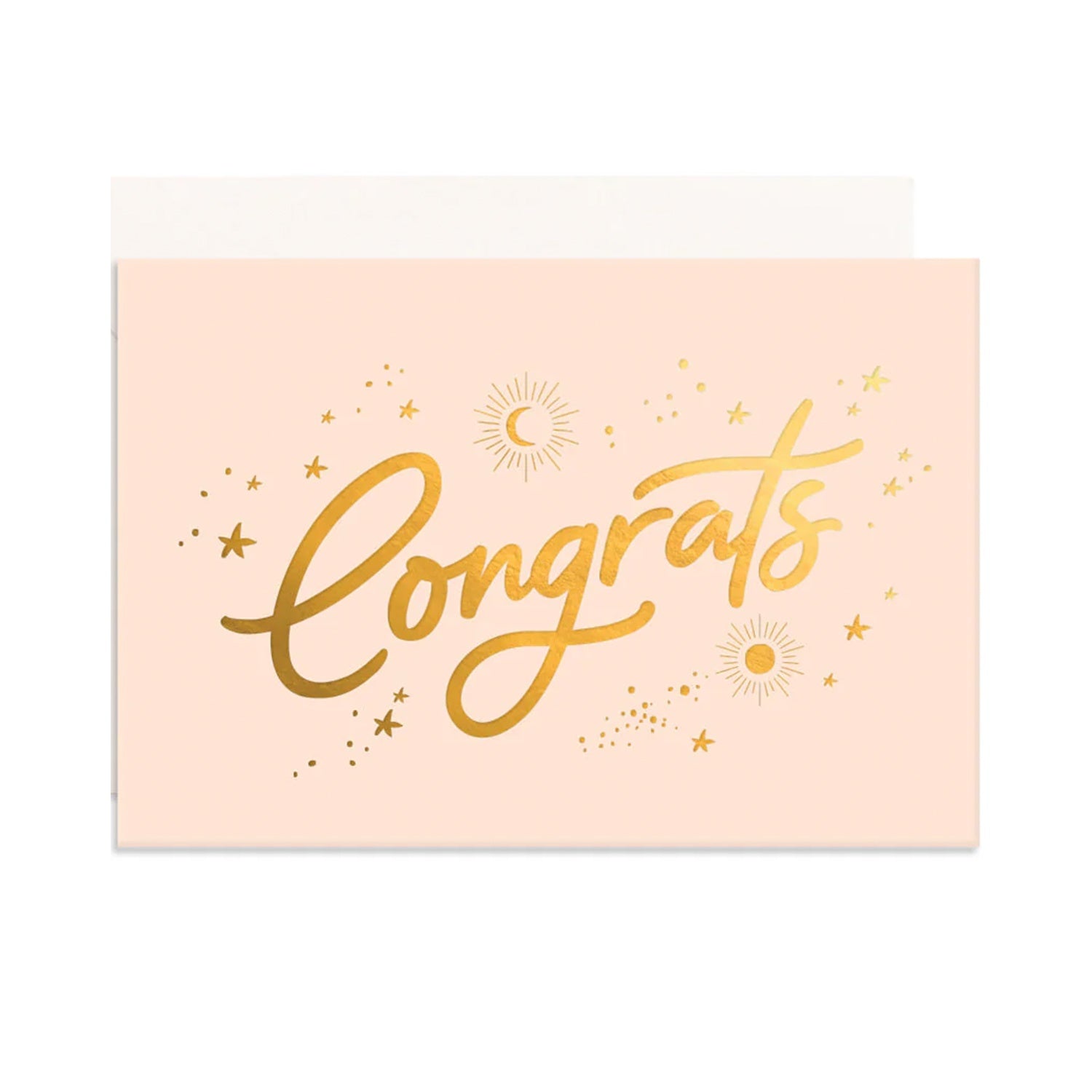 Card Mini Congrats Stars