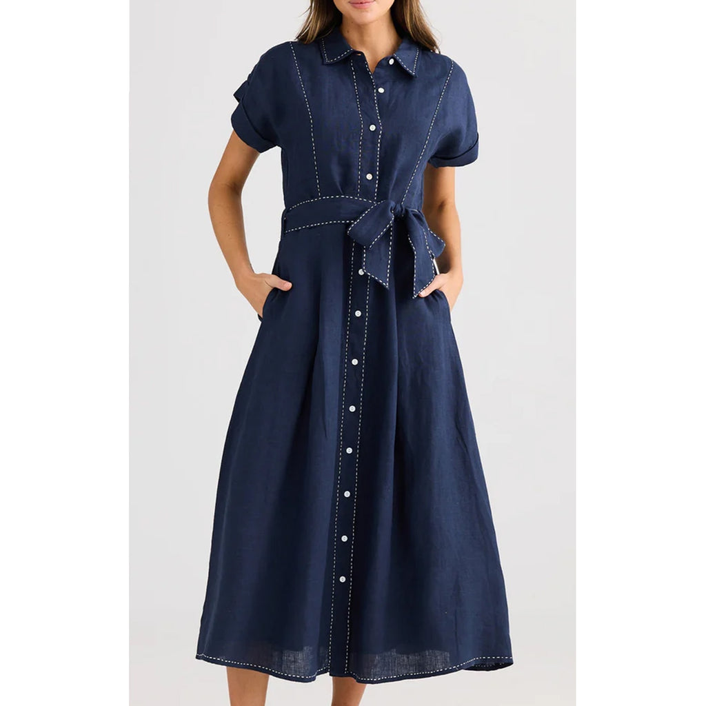 Dress Cordelia - Navy