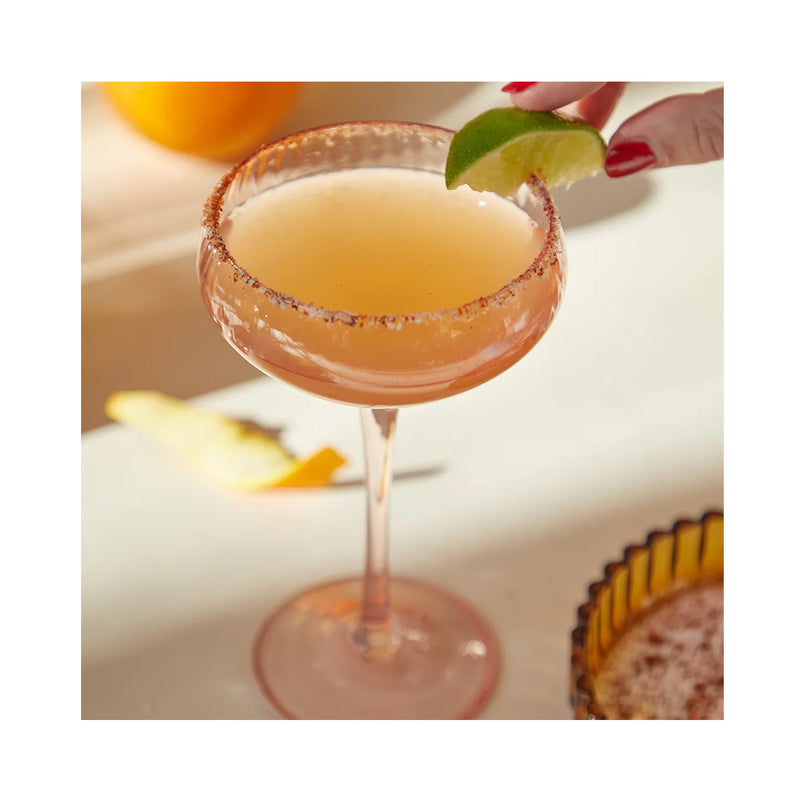 Coupe Glass Set 2 'The Lou' - Lilac