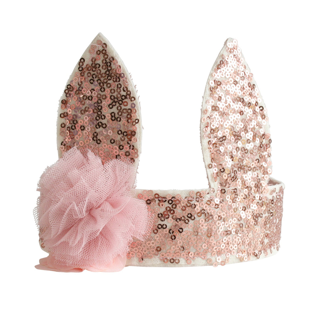 Crown Bunny Rose Gold
