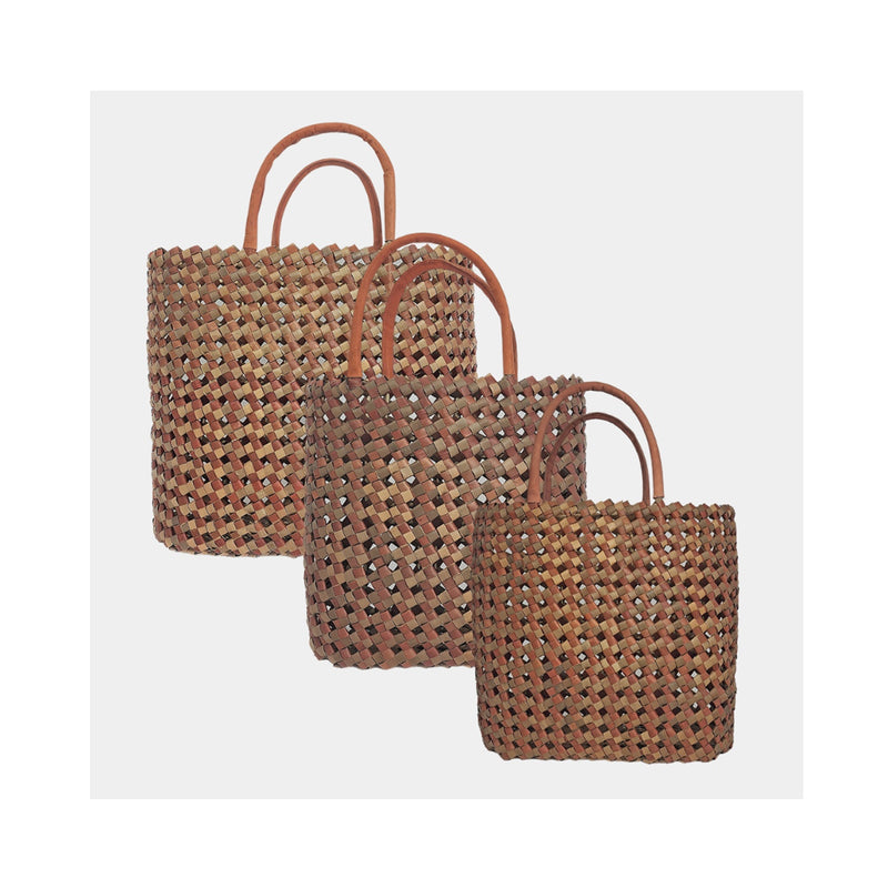 Basket Shopper - MIXED MOCHA