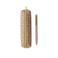 Pen & Pouch Set - Pink Vintage Floral