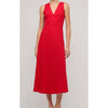 Dress Amira Bias Midi Dress - Red