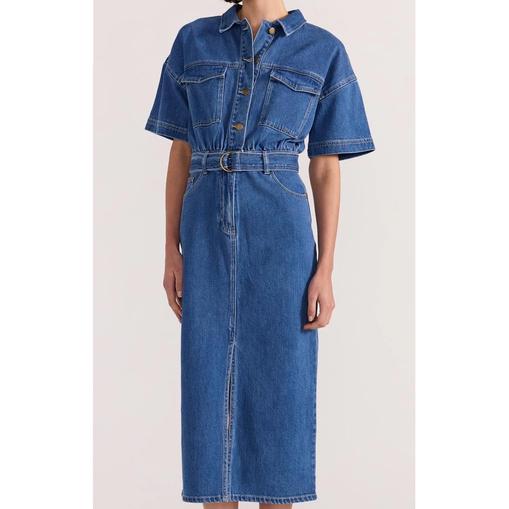 Dress Brooks Denim Midi