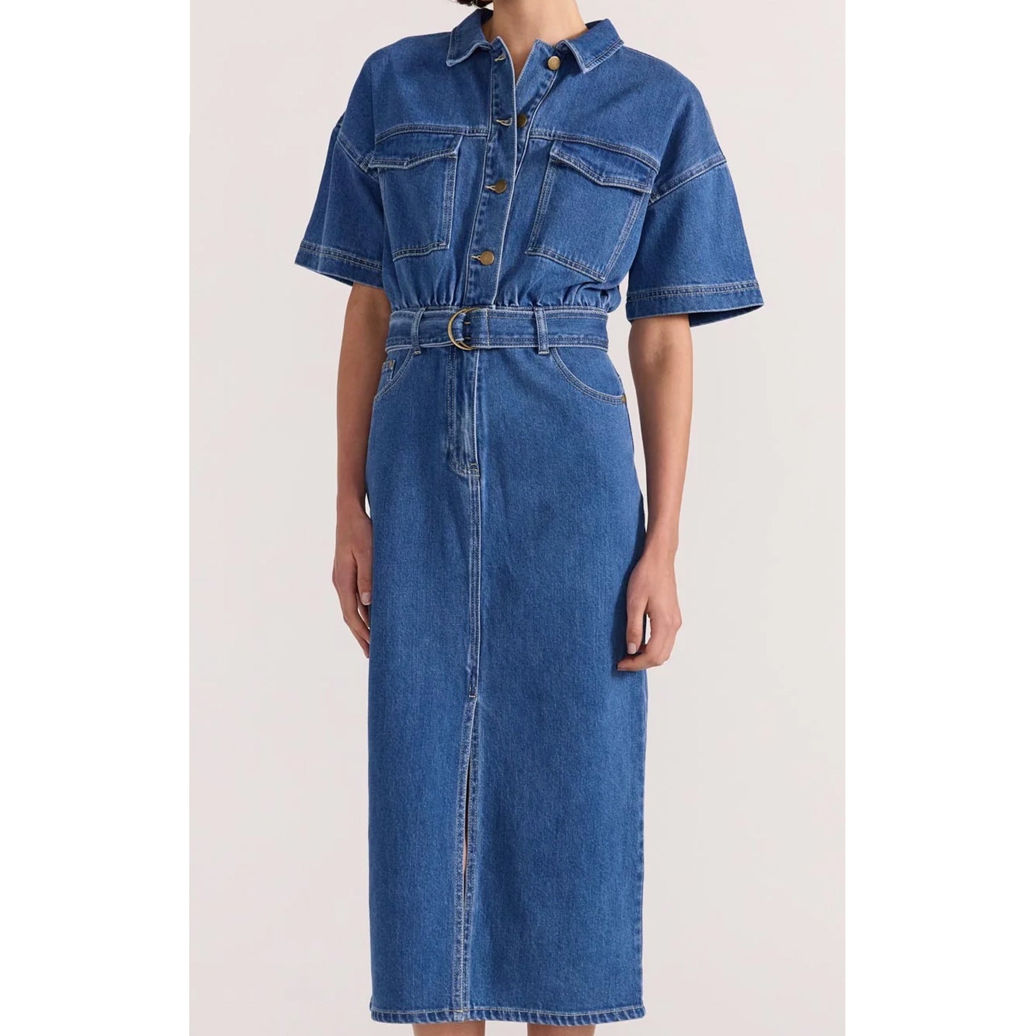 Dress Brooks Denim Midi