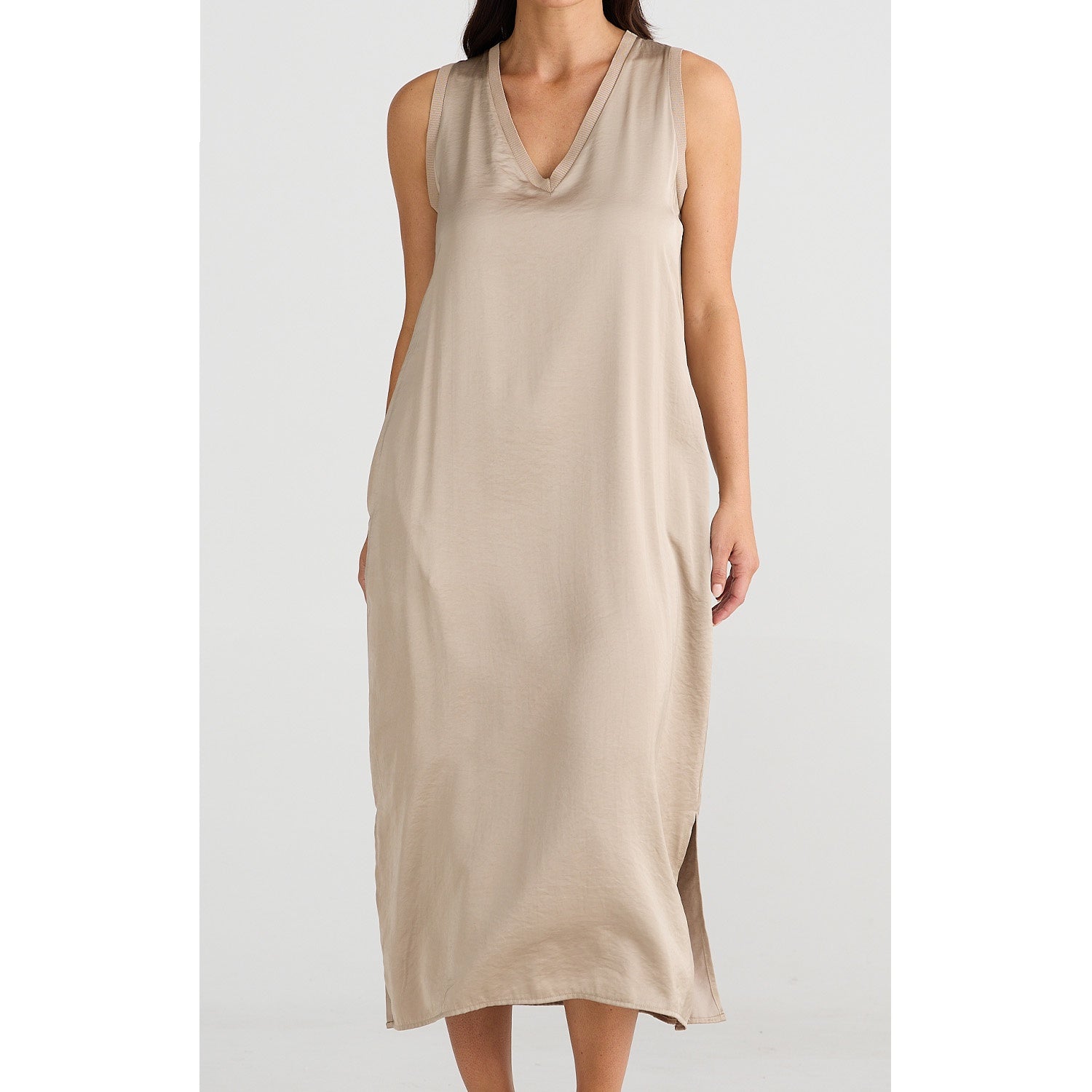 Dress Celine - Pebble  Cavania
