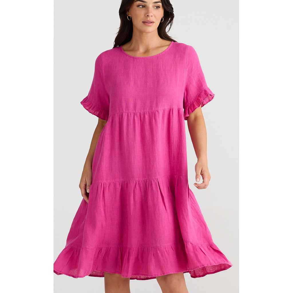 Dress Clementine - Fuschia